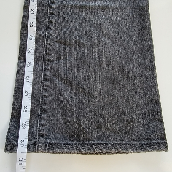 TOMMY hilfiger black distress wash jeans size 14 - Picture 12 of 13